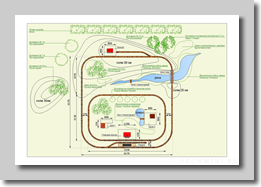 Проект участка в AutoCAD